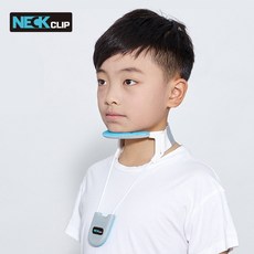 넥클립 목 보호대 지지대 바른자세 넥서포터, L