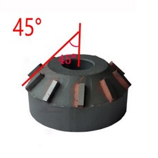 오토바이 자동차 엔진 밸브 시트 수리 리머 헤드 커터 그라인딩, 5.Reamer 45 degrees, 1개