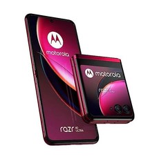 모토로라 레이저 40 Motorola RAZR 40 울트라 5G 듀얼 512GB 12GB 램 언락 폴더블 스마트폰 레드