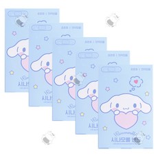 산리오캐릭터즈 패턴밴드 표준형, 12개입, 5개