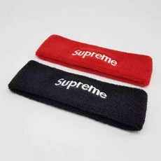 SUPREME 클래식 LOGO 힙합 자수 두건