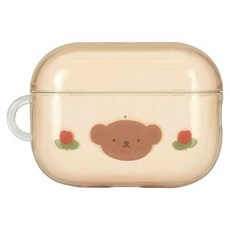 Gourmandise 구르만디즈 미피 AirPods Pro (2세대) / 지원 소프트 케이스 보리스 MF-366BE