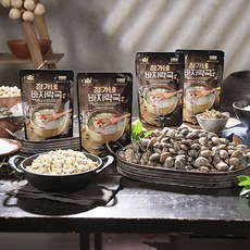 [TV홈쇼핑 정품] 고창 정가네 바지락국 칼국수 500g 국내산100% 바지락 조개탕 해장국 밀키트