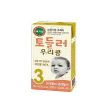 베지밀 토들러 우리콩 3단계 190mlx32팩 CZ, 190ml, 32개