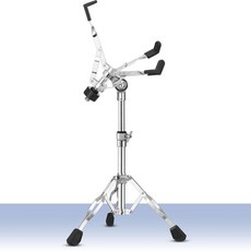 HAIRIESIS 스네어 드럼 스탠드 더블 브레이스 조절 가능한 스네어 스탠드 25.4-35.6cm(10-14인치) 직경 드럼에 적합 높이 범위 35.6-58.4cm(14-2, HAIRIESIS 스네어 드럼 스탠드 더블 브레이스 조, 1개