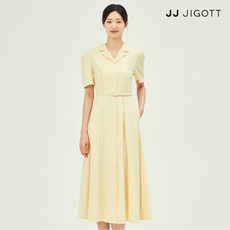 JJ지고트 (JJ지고트) 퍼프 슬리브 플레어 원피스 GP6P0OP631