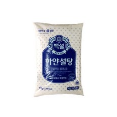 백설 하얀설탕 3kg, 1개