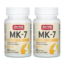Jarrow 포뮬러 MK 7 90mcg 소프트젤, 2개, 60정