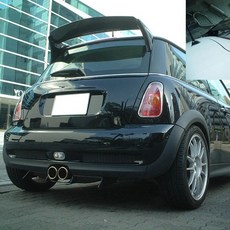 카본 리어 스포일러 윙 미니 R50 R53 쿠퍼 S 01-06 fender, FRP Bright 블랙