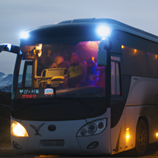 기마옴 버스전광판 차량 디지털 차량용 고속버스 가게 광고 실내용 전광판 업소 패널 컬러 안내판 디스플레이 셔틀 LED, 실내용 96 cm (HN5-6), 1개