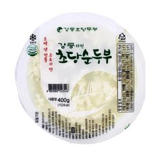 초당순두부 400G강릉초당두부, 400g, 1개