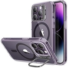 ESR iPhone 14 Pro 케이스 HaloLock 스탠드 장착 MagSafe 지원 6.1인치 퍼플