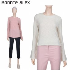 보니알렉스 (보니알렉스) 와이드라운드 티셔츠(BATA180C)_X8S3