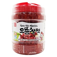 반찬단지 쫄깃한 식감이 입맛 돋우는 으뜸 창젓 2Kg 창란젓 이강산닷컴, 1개