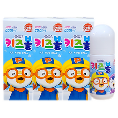 뽀로로 아이스 키즈볼 50ml x 3개