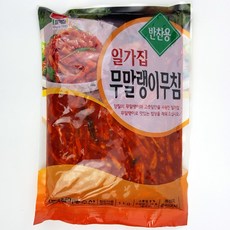 무말랭이무침 1kg 무우말랭이, 1개