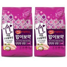 밥이보약 1세 이하 탄탄한 성장 고양이 건식 사료, 키튼, 3.4kg, 2개