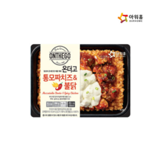 아워홈 온더고 통모짜치즈 불닭 290g x 4팩 냉동도시락, 4개