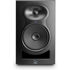KALI AUDIO 칼리 오디오 LP6 V2 6.5" 프로젝트 론 파인 파워 스튜디오 모니터 음악 제작용 저소음 바이 앰프 전문 스피커 80W 115dB 최대 SPL TRS RCA, LP6 V2 Black KALI AUDIO