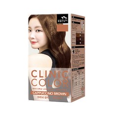 (재고처분) 꽃을든남자 크리닉 칼라 염색약 컬러 새치염색약, N8 밝은갈색, 1개