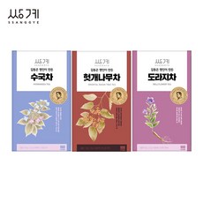 쌍계명차 김동곤명인이 만든 수국차 +헛개나무차 +도라지차 (300티백), 120g, 1개