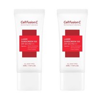 셀퓨전씨 레이저 썬스크린 100 SPF50+ PA+++, 35ml, 2개