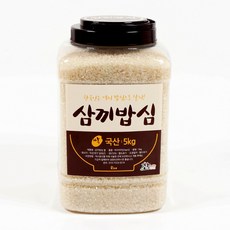 [산지직송] 삼끼밥심 2023년 키크는 햅쌀 하이아미 5kg, 1개