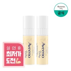 아비노베이비 수딩 릴리프 립 앤 페이스 밤, 4g, 2개