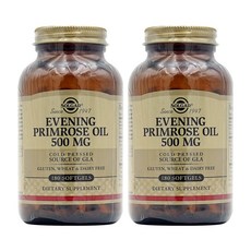 솔가 이브닝 프림로즈 달맞이꽃 오일 500mg 소프트젤 180개입 [2통] Evening Primrose Oil, 180정, 2개, 180정