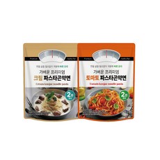 10개 2가지맛 토마토파스타 크림파스타 가벼운 프리미엄 곤약생면 2분이면 OK, 토마토곤약면 10개