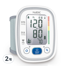 휴비딕 비피첵 WP 손목 측정 자동 전자 혈압계, HBP-600, 2개