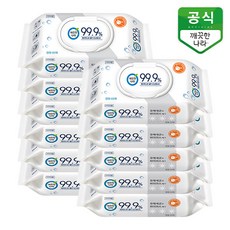깨끗한나라손소독물티슈캡형12