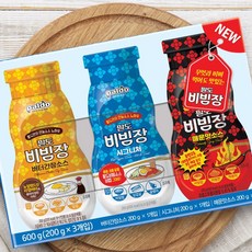 [유통기한21.4.26]팔도 비빔장 3종세트, 3개