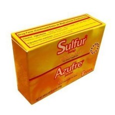 Grisi 라놀린 함유 그리시 바이오 유황 비누 4.4 oz (12 팩), 단일상품