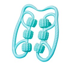 근육 롤러 깊은 조직 방아쇠 지점 자체 근육 폼 롤러 암 다리, 파란색, 1개