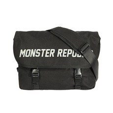 [몬스터리퍼블릭] MONSTER SCOTCH MESSENGER BAG / BLACK