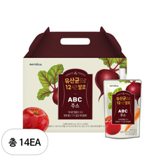 파이토컬 유산균으로 12시간 발효 ABC주스, 14개, 2L