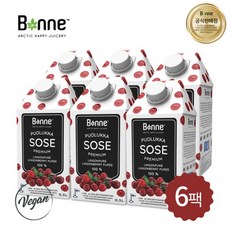 링곤베리 본네 (etv)본네 링곤베리 퓨레 주스 500ml 6팩 6개 단일옵션