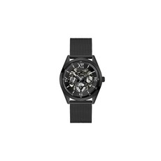게스 남성용 드레스 다기능 42mm 시계 블랙블랙 GW0368G3
