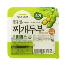 풀무원 부드러운 찌개두부, 4개, 300g