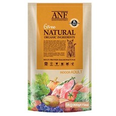  ANF 식스 프리 인도어 어덜트 고양이 사료, 6kg, 2개 