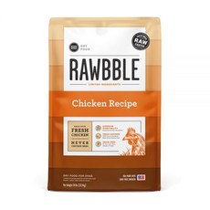 RAWBBLE_러블 빅스비 LID 건사료 치킨 10.9kg, [29%]치킨 1.8kg 소분팩 25.1.15, 1개 - 빅스비사료