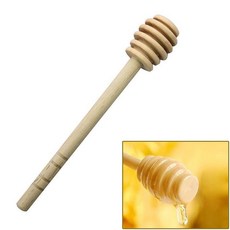 핫실용 롱핸들 우드 허니스틱 디퍼 포 허니 항아리 용품 스터바 주방공구꿀스푼꿀용, 01 Wooden Color