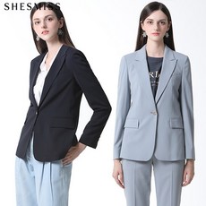 (SHESMISS)] 테일러 베이직 원버튼 자켓 (택가격 268000원)