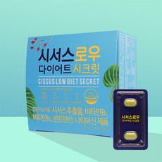 시서스 로우 다이어트 시크릿 12주분 (3박스)