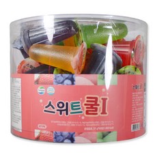 건영 스위트쿨1 27gx50개 6통 1박스/젤리/과일젤리/푸딩/제리포/제리뽀 식품 > 스낵/간식 초콜릿/사탕/젤리/껌 젤리/푸딩 츄잉젤리, 1350g, 1