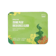 바이오로지스_건강한바다 염장 쌈다시마, 21개, 300g