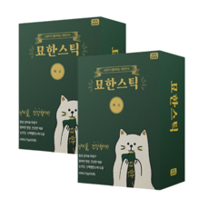 무배 1+1 묘한 스틱 고양이 3종 콤보 총 60개입 15g x 30개 2각 연어 게살 조개관자살 참치 가다랑어 대용량