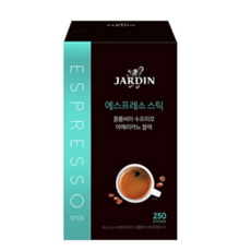 쟈뎅 콜롬비아 수프리모 아메리카노 블랙 에스프레소 스틱, 1g, 250개입, 3개