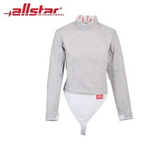 검도보호용품 allstar Allstar FIE인증 여성 검 경기 훈련 펜싱 보호 1150D착용, T03-46오른쪽